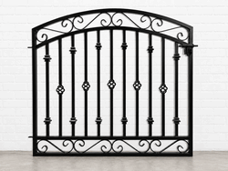 4-ft Tall Wilmington Metal Entry Gate - 54" Opening