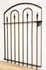Decorative 4ft x 34in Woodson Wrought Iron Garden Gate
