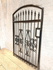Decorative 4ft x 3.5ft Curly Modesto Iron Gate with Lock