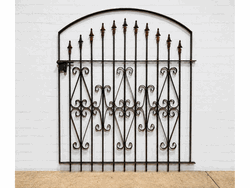 Decorative 4ft x 45in Curly Clarkson Wrought Iron Entry Gate