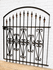 Decorative 4ft x 45in Curly Clarkson Wrought Iron Entry Gate