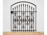 Decorative 4ft x 45in Curly Clarkson Wrought Iron Entry Gate