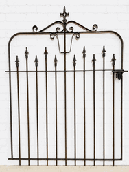 Decorative 4ft x 4ft Ornate Wrought Iron Entrance Gate