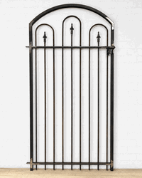 Wrought Iron Des Moines Entrace Gate 5ft Tall X 3.5ft Wide