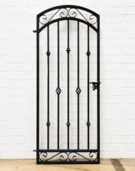 Decorative 5ft x 28in Donovan Wrought Iron Garden Gate