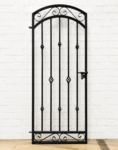 Decorative 5ft x 28in Donovan Wrought Iron Garden Gate