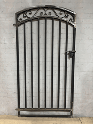Decorative 5ft x 3ft Delavan Wrought Iron Entrance Gate