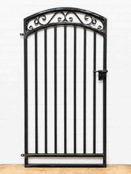 Decorative 5ft x 3ft Delavan Wrought Iron Entrance Gate