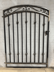 Decorative 5ft x 4ft Barrington Wrought Iron Entrance Gate