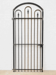 Des Moines Decorative Wrought Iron Garden Gate 6ft x 3.5ft