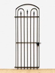 Decorative 6ft x 2.5ft Woodson Wrought Iron Garden Gate