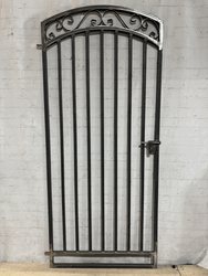 Decorative 6ft x 3ft Delavan Wrought Iron Entrance Gate