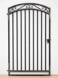 Decorative 6ft x 3.5ft Delavan Wrought Iron Entrance Gate
