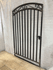 Decorative 6ft x 3.5ft Delavan Wrought Iron Entrance Gate