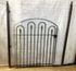 AIF 4' Tall Woodson Wrought Iron Fence Gate