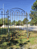AIF Wrought Iron Fence Panel - 5ft Triple Hoop - Custom Panel