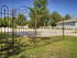 AIF Wrought Iron Fence Panel - 5ft Triple Hoop - Custom Panel