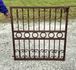 3ft Tall Wrought Iron Magnolia Circle Garden Entry Gate