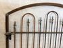Missoula Entrance Wrought Iron Gate 3'T x 4.5'W - 1.25" Frame