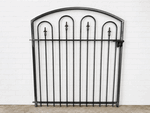 Wrought Iron 4't Handmade Des Moines Gate 50"w