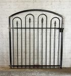 Wrought Iron 4't Handmade Des Moines Gate 50"w