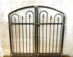 Double Gate 4t x 5w Wrought Iron Missoula Entry 