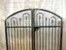 4' Double Wide 1.25" Frame - Missoula Double Metal Gate