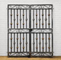 Wrought Iron Double Stockton 5't Gates