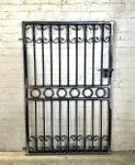 Big 5ft x 3ft Metal Magnolia Circle Garden Gate