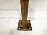 4 Trellis Metal Shoes For Hardscape Arbor Legs 