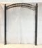 Wrought Iron Circle Framed Arch - Gate Topper