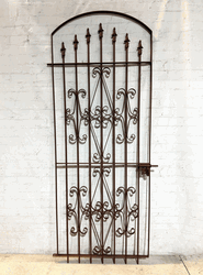 Tall Metal Curly Clarkson Onate Entry Gate - 6ft Tall