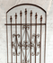 Tall Metal Curly Clarkson Onate Entry Gate - 6ft Tall
