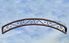 Wrought Iron Curly Post Arbor  - Heavy Duty Entrance 8't x 5'w