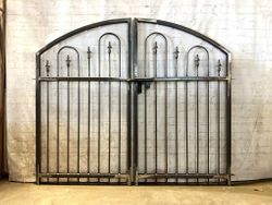 4' Double Wide 1.25" Frame - Missoula Double Metal Gate