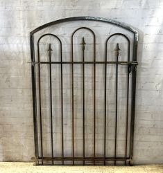 Wrought Iron Des Moines Yard Gate Entrance