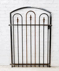 Wrought Iron Des Moines Yard Gate Entrance