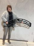 Heavy Duty Concord Wall Arch - Metal Grape & Ivy Decor 42" to 46"