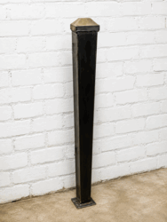 5ft Waconda 3" Metal Gate Or Fence Post For Hardscape Deck