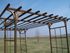 Widest Metal Garden Double Pergola 84"T x 128" x 142"