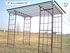 Widest Metal Garden Double Pergola 84"T x 128" x 142"