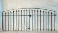 All Spear Clarkson 4't x 10'w Wrought Iron Driveway Gate