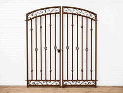 Decorative 6ft x 5ft Donovan Double Wrought Iron Garden Gate