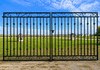 Decorative 5ft x 11ft Flat Top Donovan Double Driveway Gate