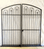 Classic Double Swing Des Moines Gate Wrought Iron - 6' x 6'