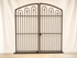 Classic Double Swing Des Moines Gate Wrought Iron - 6' x 6'