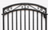 Decorative 3ft x 3.5ft Delavan Wrought Iron Entrance Gate