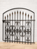 Decorative 3ft x 44in Curly Clarkson Wrought Iron Garden Gate