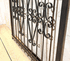 Decorative 4ft x 3.5ft Curly Modesto Wrought Iron Garden Gate