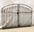 Decorative 4ft x 84in Clarkson Wrought Iron Double Garden Gate
